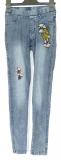 Leggings med tiger-applikation