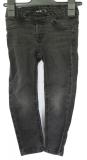 Svarta jeansleggings Slim