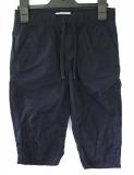Mörkblå bomullshorts