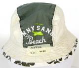 Beige solhatt