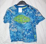 M&ouml;nstrad bl&aring; t-shirt