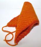 Orange filtad trekantshalsduk