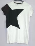 Vit t-shirt med tryck