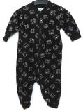 Svart pyjamas med d&ouml;dskallar