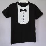 Svart t-shirt med tryck