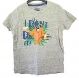 Gr&aring; t-shirt med orangutang