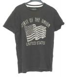 Svart t-shirt med tryck