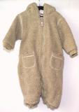 Beige teddyoverall