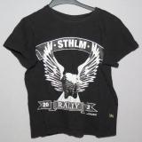 Svart t-shirt med tryck