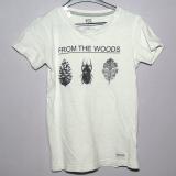 Vit t-shirt med tryck