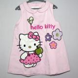 Rosa kl&auml;nning med Hello Kitty